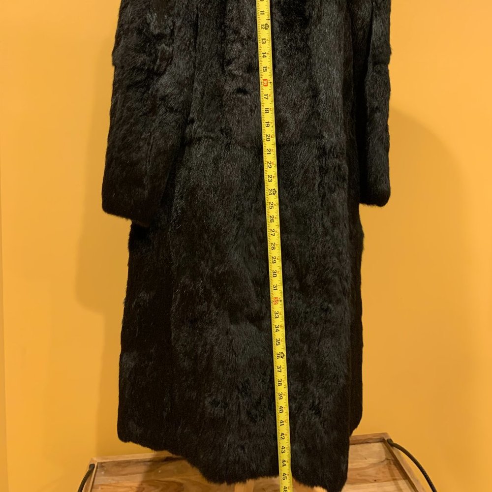 Genuine Rabbit Fur Coat - Picture 6 of 8